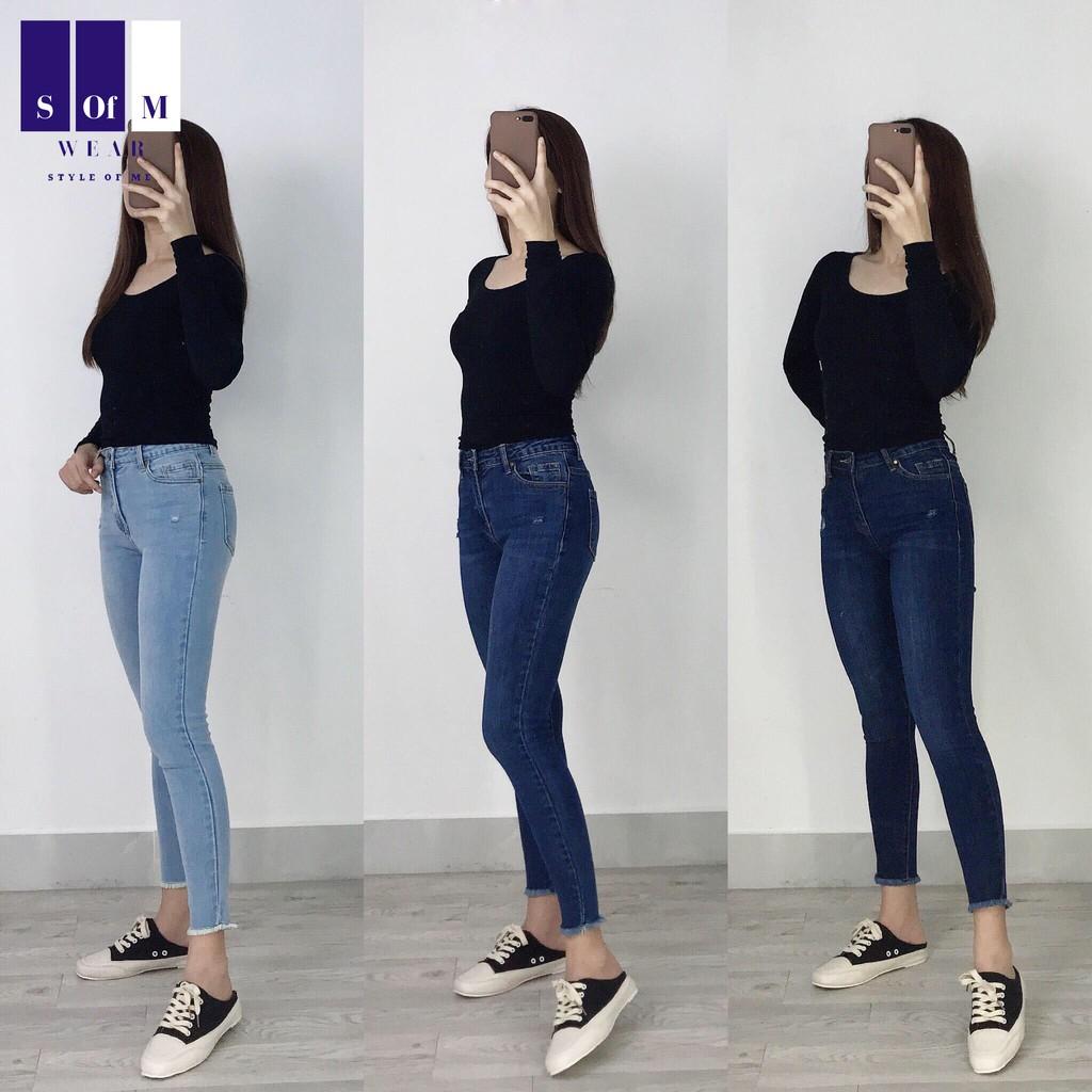 Quần jeans nữ 9 tấc