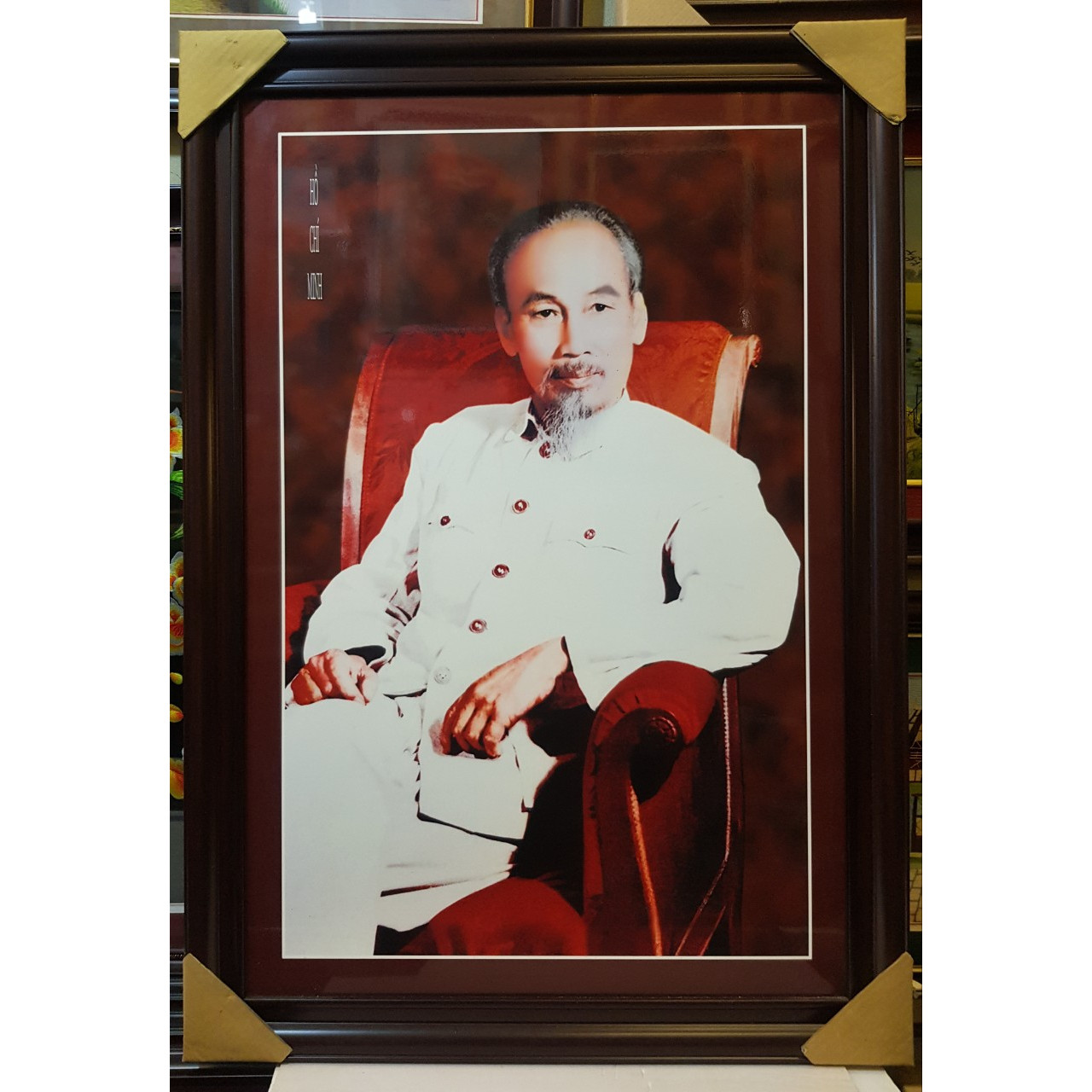Ảnh Chủ tịch Hồ Chí Minh-chụp trong điện Kremlin - Matscova -NGA - tháng 10-1957