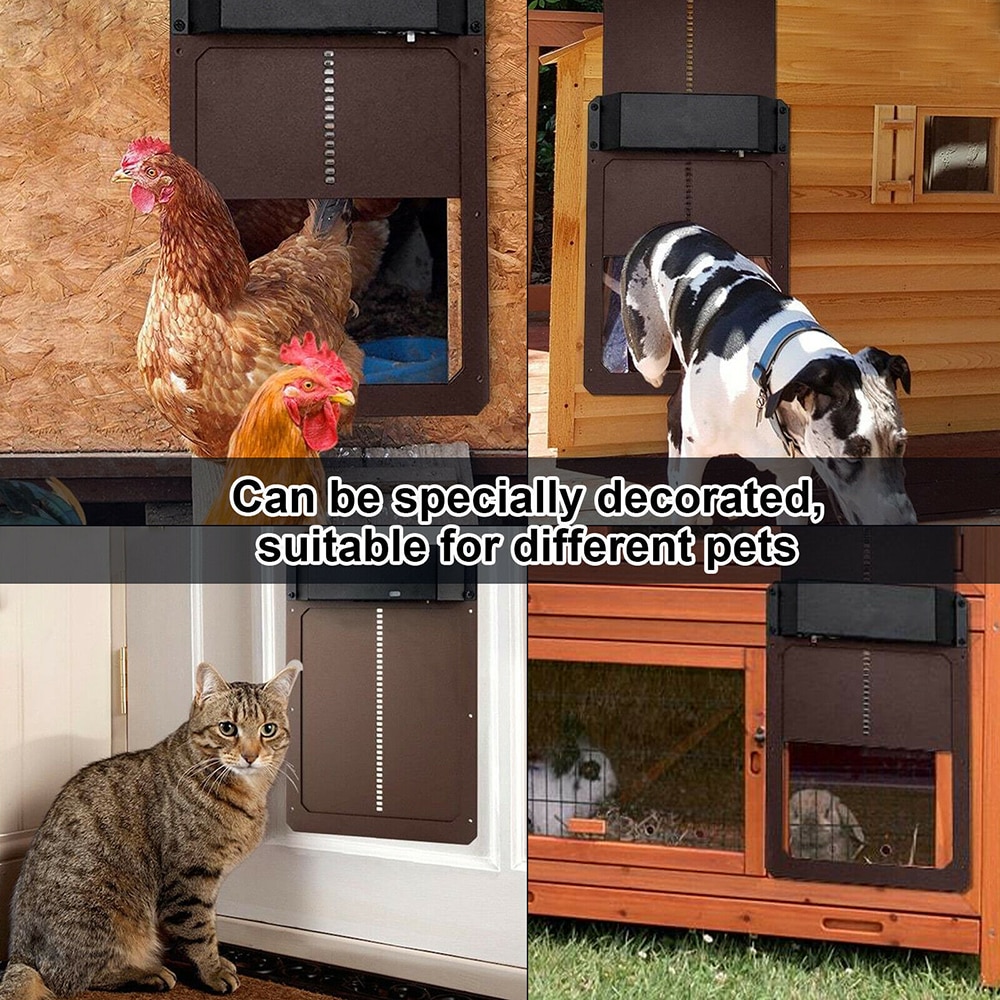 Cửa Lùa Gà Tự Động Đóng Mở Automatic Chicken House Door