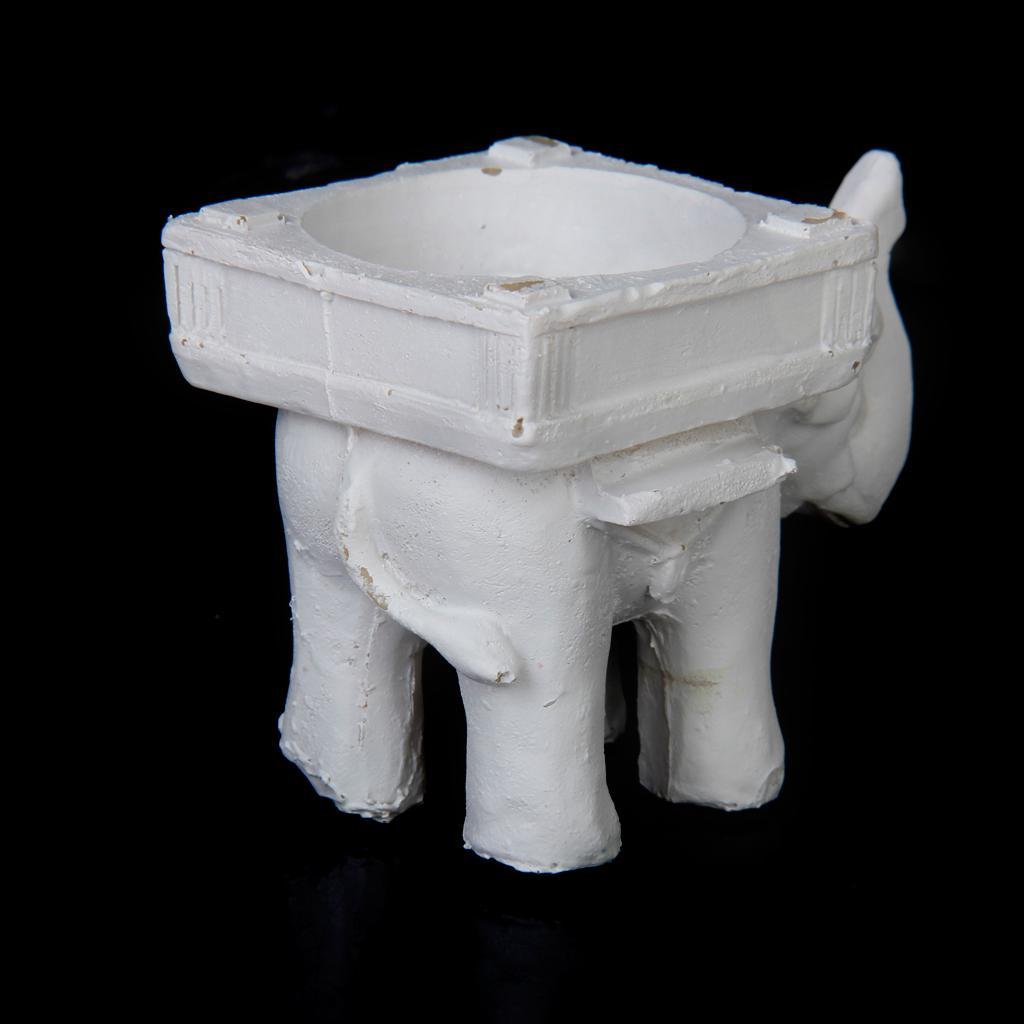 Wedding Favors Lucky Elephant Tealight Candle Holder Home Decoration White