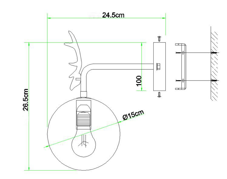 Đèn tường VERSE trang trí nội thất sang trọng, tinh tế - kèm bóng LED chuyên dụng.