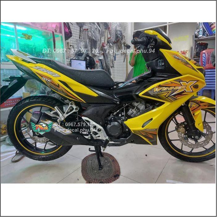 Tem rời Winner X vàng cam đen -1