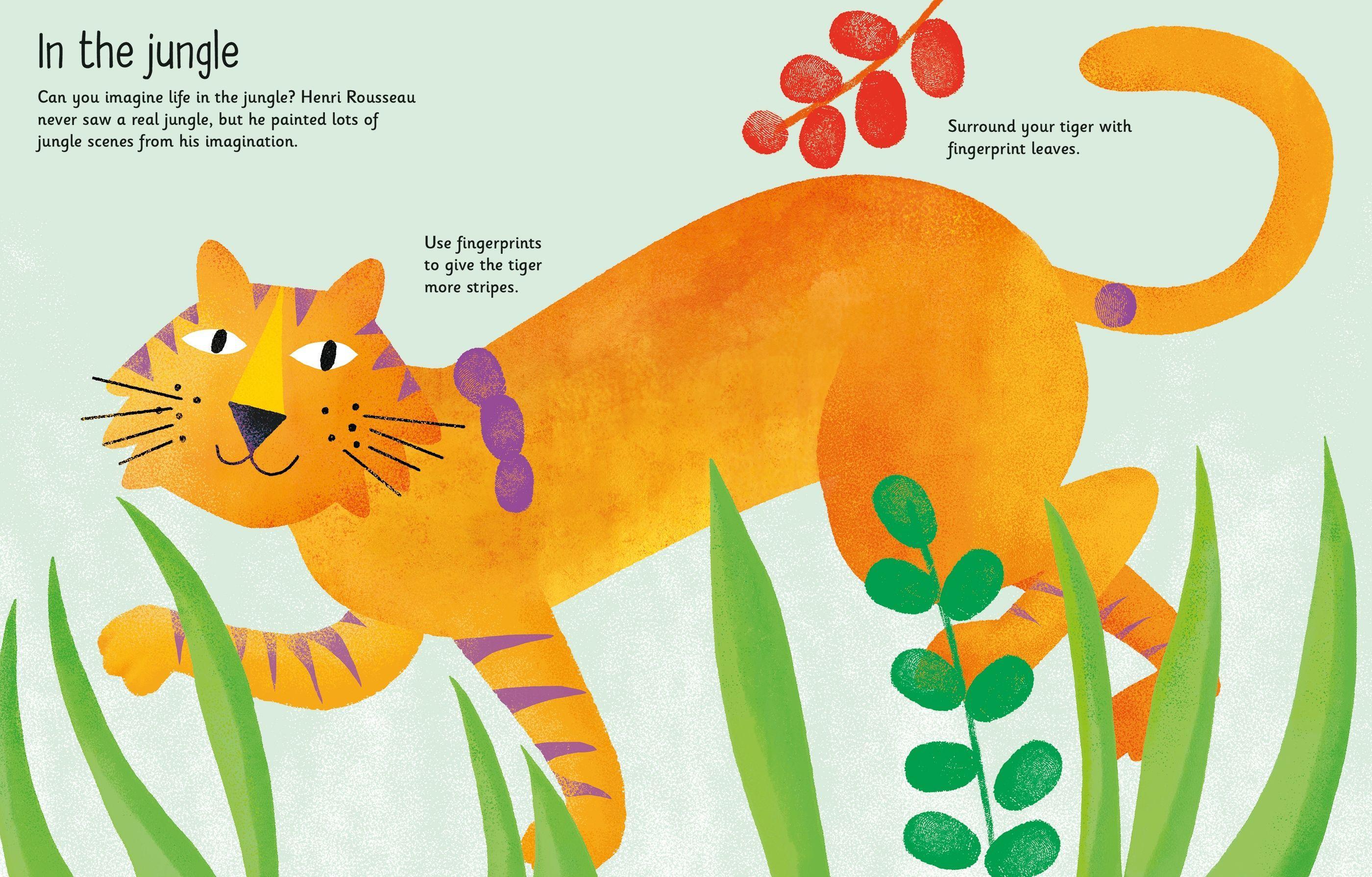 Sách ngoại văn: Fingerprint Activities Art