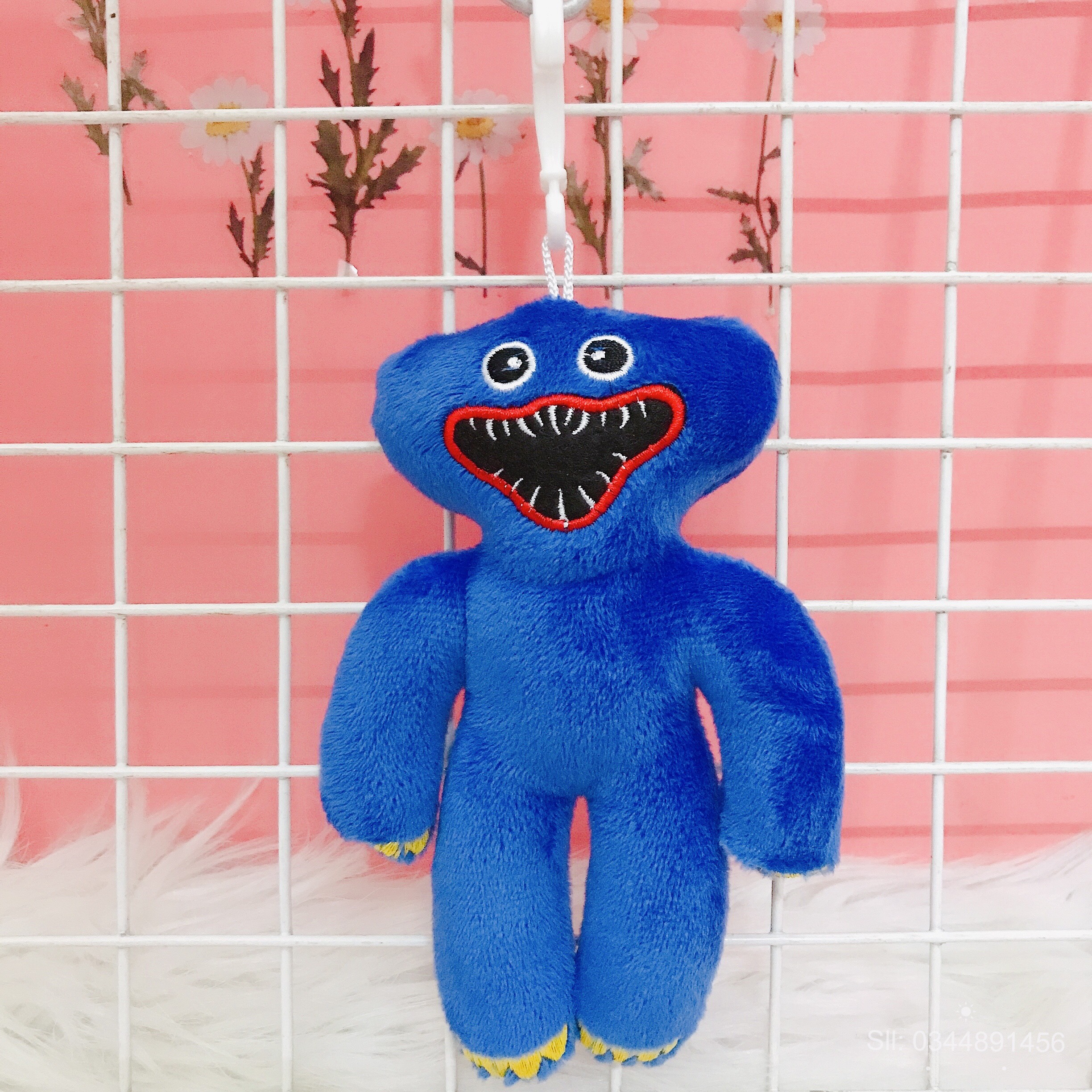 Móc Khóa Huggy Wuggy Trong Game Poppy Playtime Siêu Dễ Thương - Móc Khóa Balo Túi Xách Ảnh Thật Shop Chụp