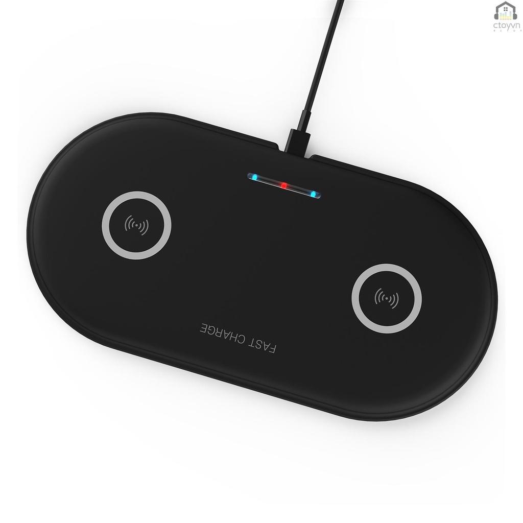 Đế sạc nhanh không dây 5/7.5/10W cho điện thoại