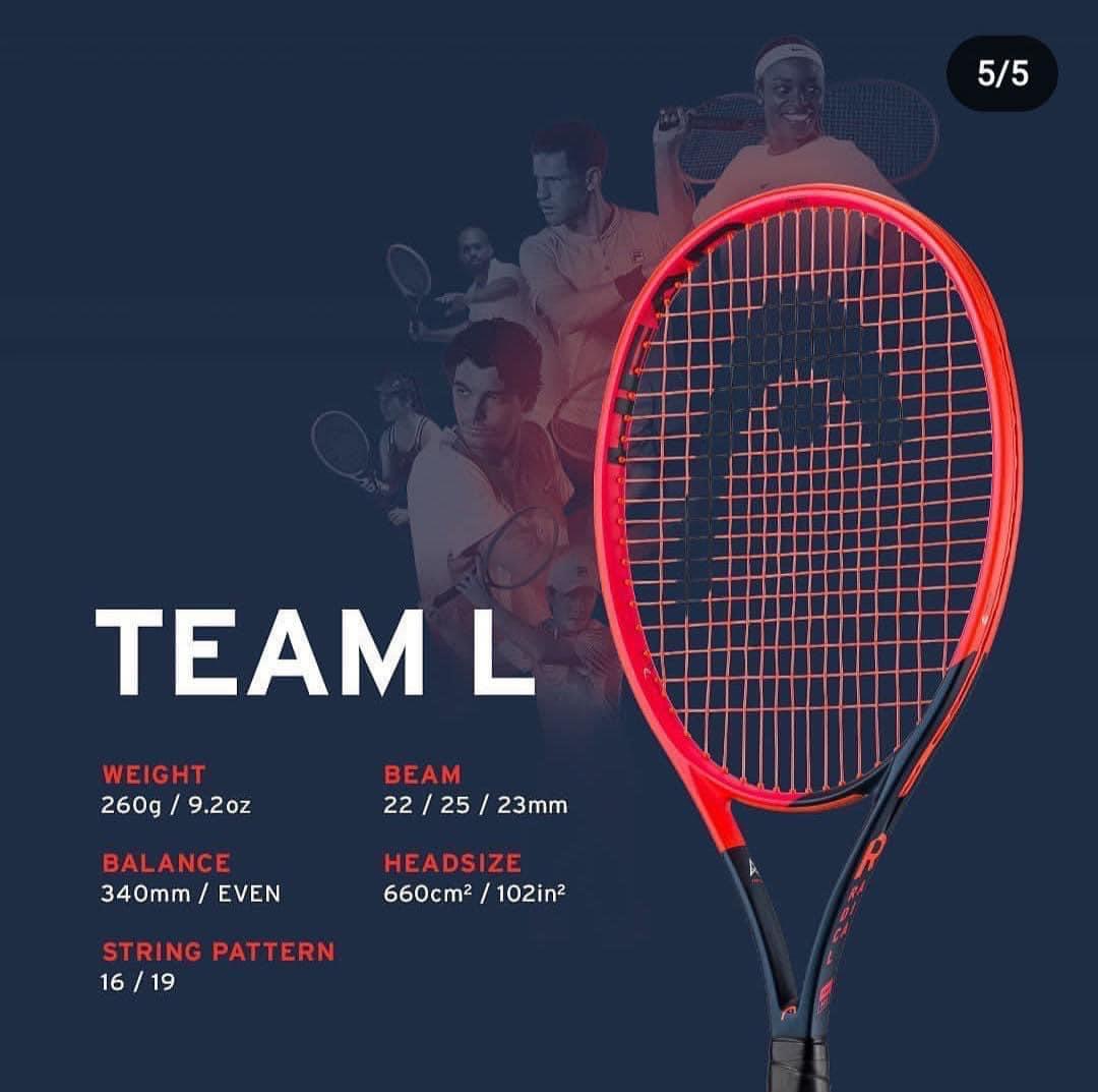 VỢT TENNIS HEAD RADICAL TEAM L 2023 (260GR)- 235133