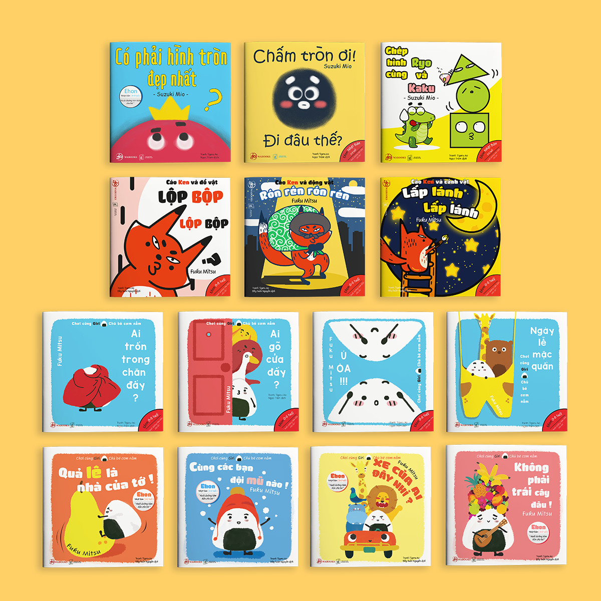 Full 14 cuốn sách Ehon Nhật Bản cho bé 0-6 tuổi phát triển toàn diện