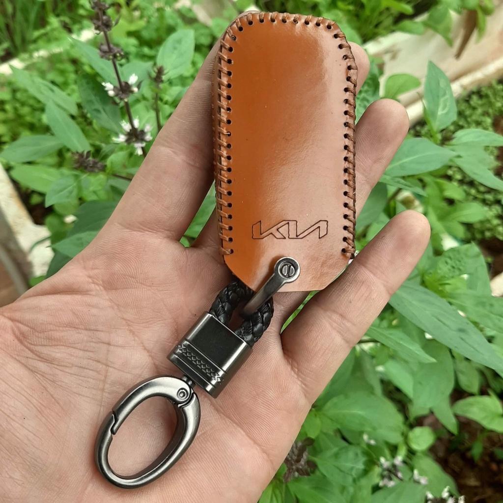 Bao Da Chìa Khóa Kia Cerato 2019-2023. Da bò thật, bảo hành 24 tháng.