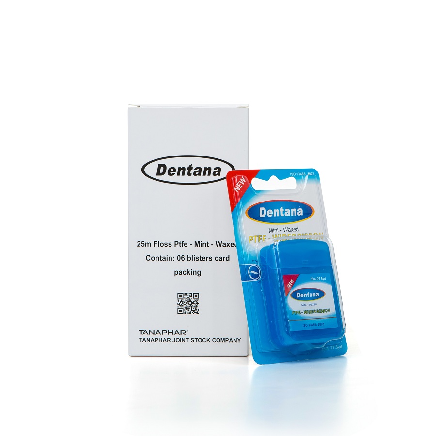 Combo 6 Cuộn Chỉ Nha Khoa Dentana