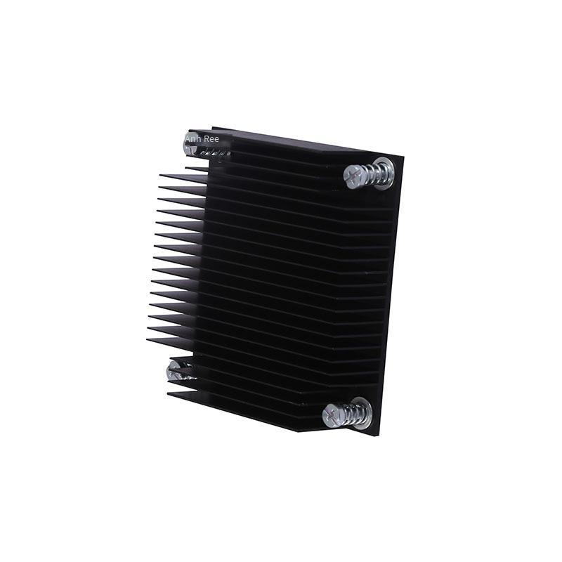 Phong cách mới nhất SVG/IGBT tản nhiệt bằng nhôm ép đùn hồ sơ tản nhiệt nhỏ 2280SSD mô-đun tản nhiệt ổ đĩa trạng thái rắn
