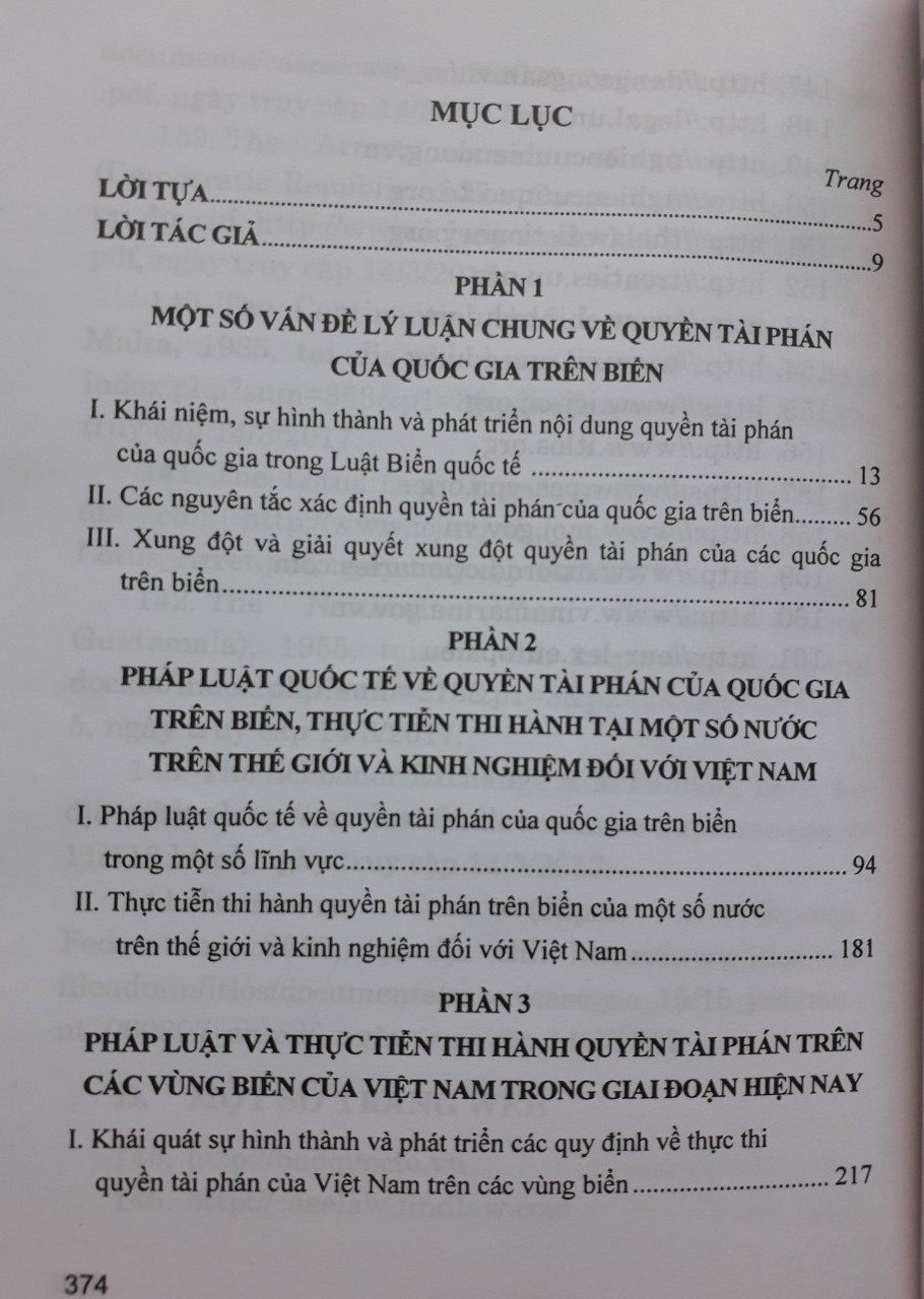 Quyền Tài Phán Của Quốc Gia Trên Biển - Một Số Vấn Đề Lý Luận Và Thực Tiễn