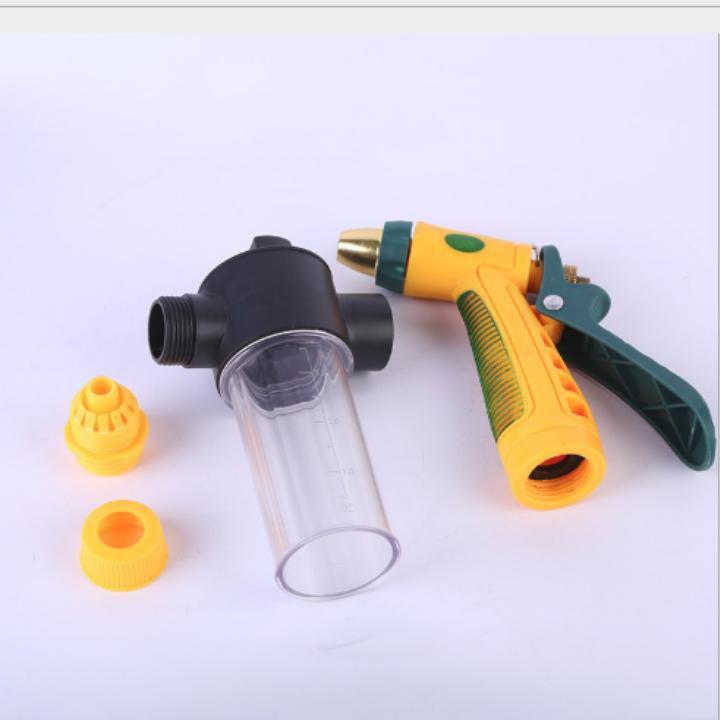 Bộ dây và vòi xịt tăng áp lực nươc 3 lần loại 10m2 - bộ dây và vòi rửa xe chăm sóc cây cảnh 206716