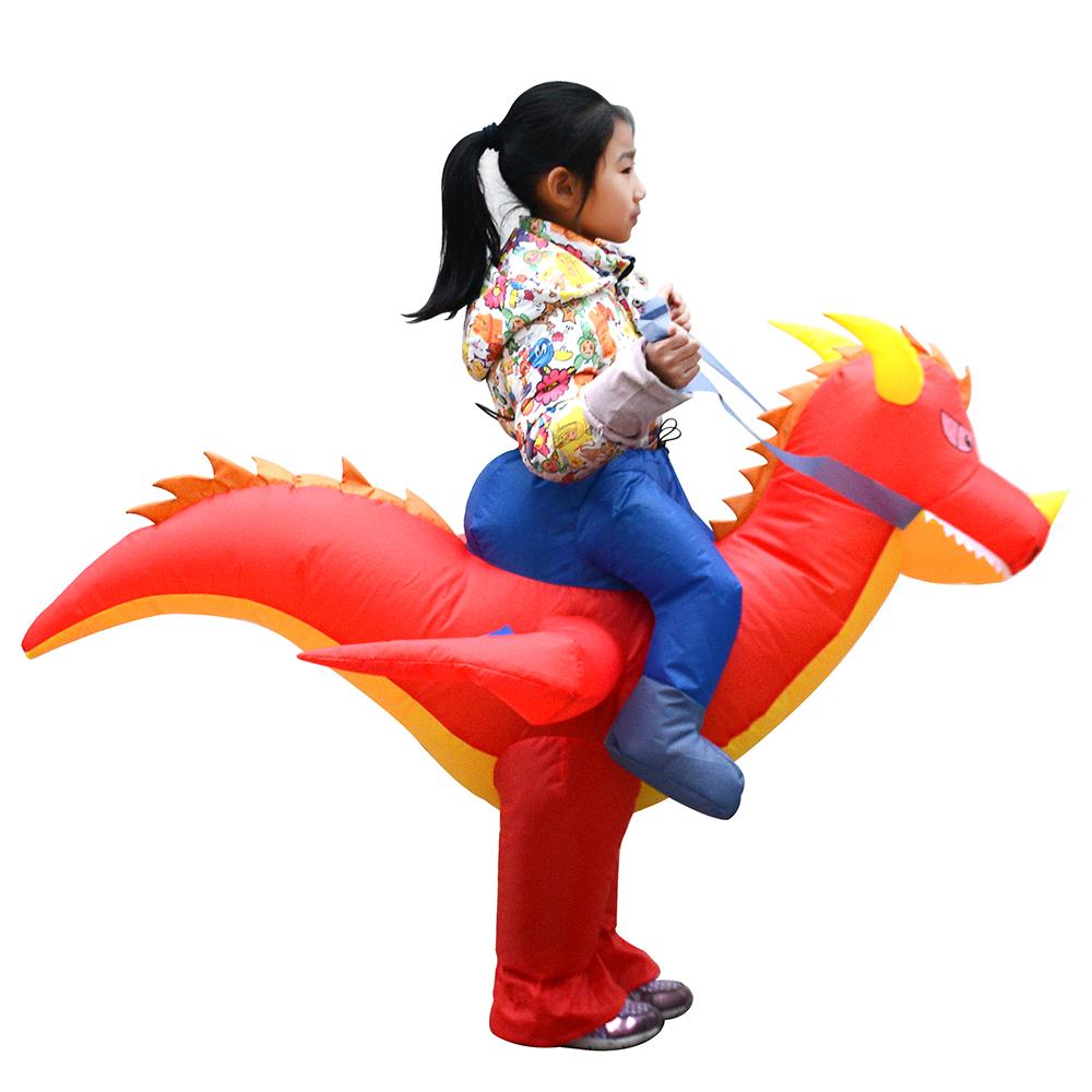 Trang phục khủng long bơm hơi cho trẻ em cosplay cho buổi biểu diễn sân khấu tiệc Halloween