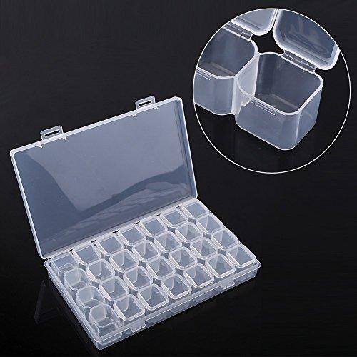 2pcsbox với bộ chia có thể điều chỉnh, hộp lưu trữ nhựa, hộp lưu trữ cho hộp nhựa trong hộp nhựa trong suốt