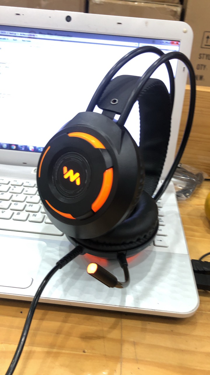 Tai nghe gaming chụp tai WangMing WM9900 Computer Headset - Hàng chính hãng