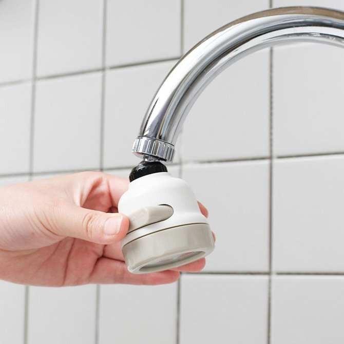 Đầu vòi tăng áp 3 mức độ cho bồn rửa chén