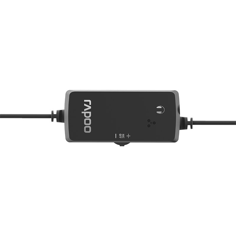 Tai nghe chụp tai có dây RAPOO H120, jack cắm USB - Hàng chính hãng