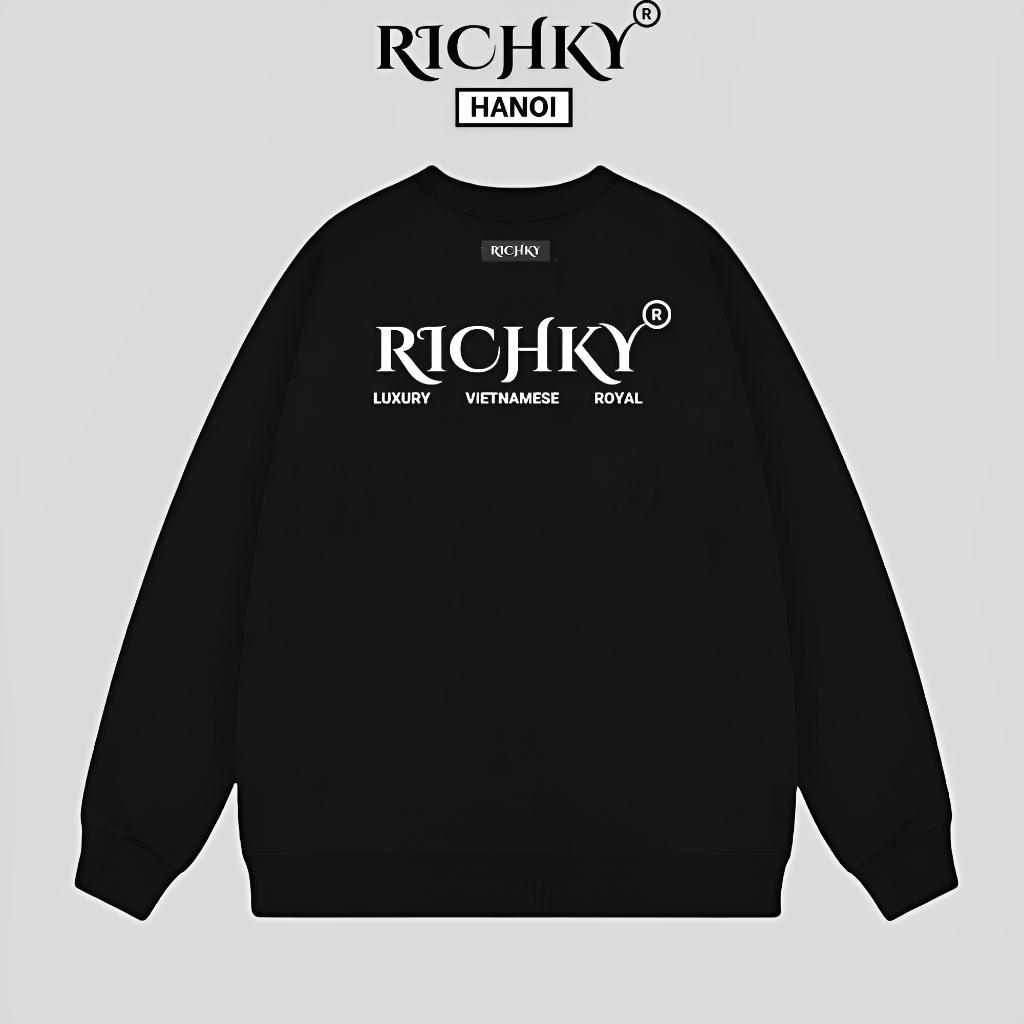 Áo Sweater Local Brand Unisex Richky Vietnamese Royal Sweater - RKS02