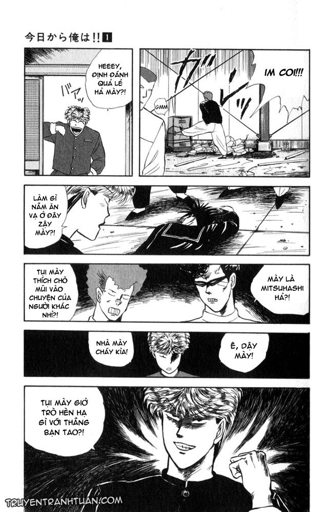 kyou kara ore wa - cặp bài trùng chapter 3 17