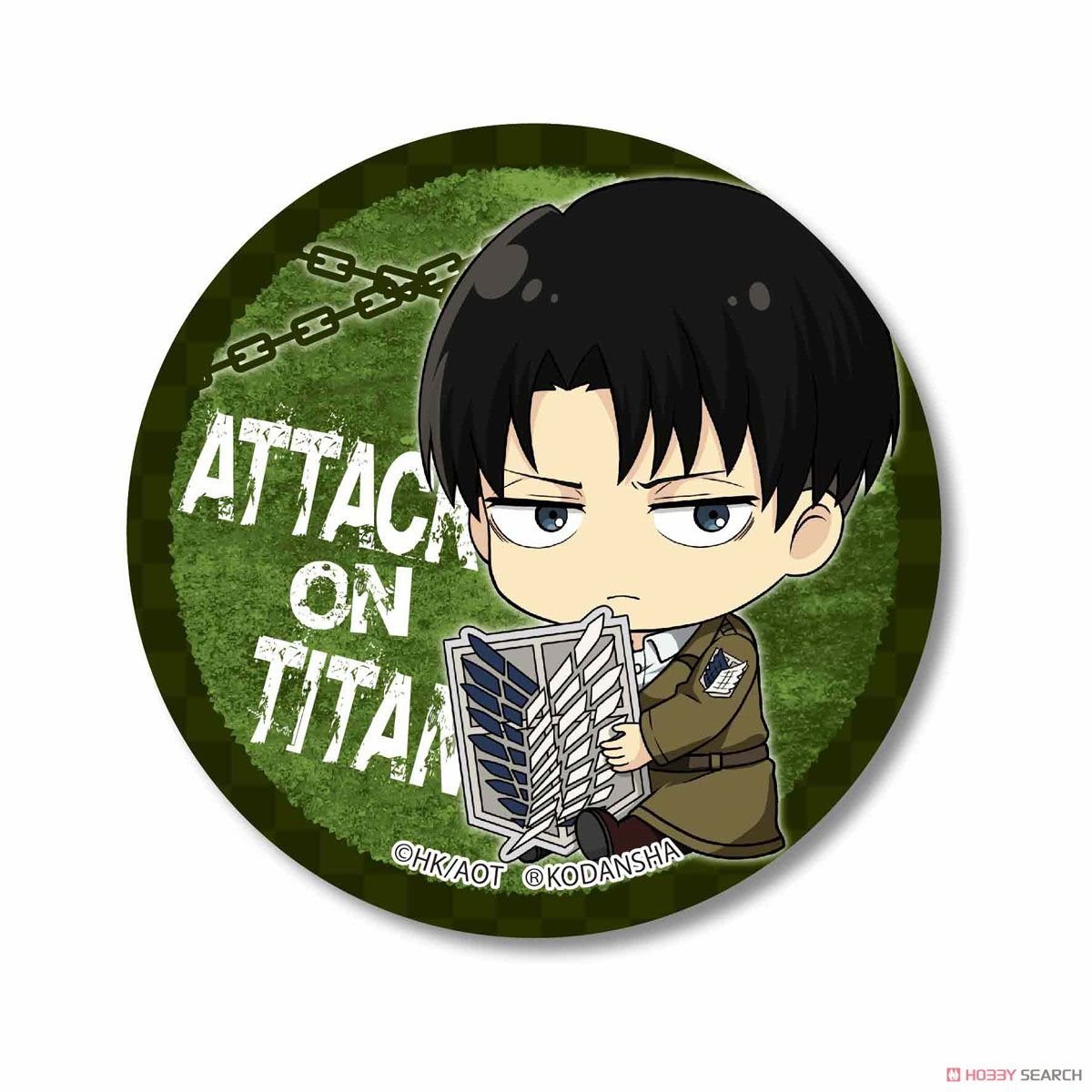 Combo 6 huy hiệu cài áo ATTACK ON TITAN - ĐẠI CHIẾN TITAN anime chibi ver ÔM ĐỒ