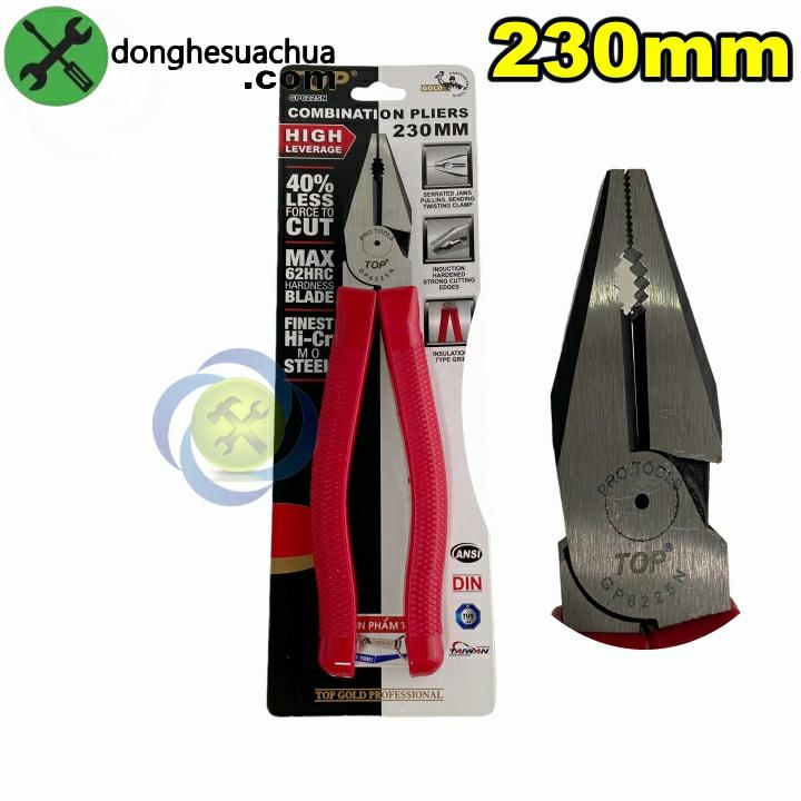 Kìm điện răng 9 inch TOP GOLD GP6225N dài 225mm