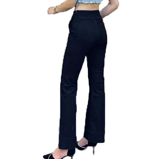 Quần Jean nữ cạp cao 2 túi chéo SJP01, Quần bò nữ cao cấp, chất liệu co dãn 4 chiều - Fom dáng chuẩn SAMMA JEANS