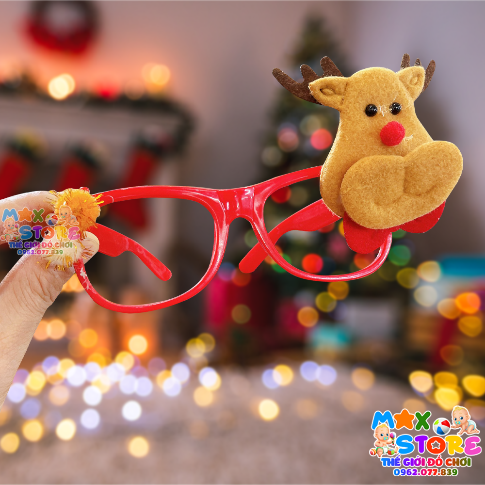 Mắt Kính Noel Cho Bé Đủ Kiểu Siêu Cute Chọn Ngẫu Nhiên