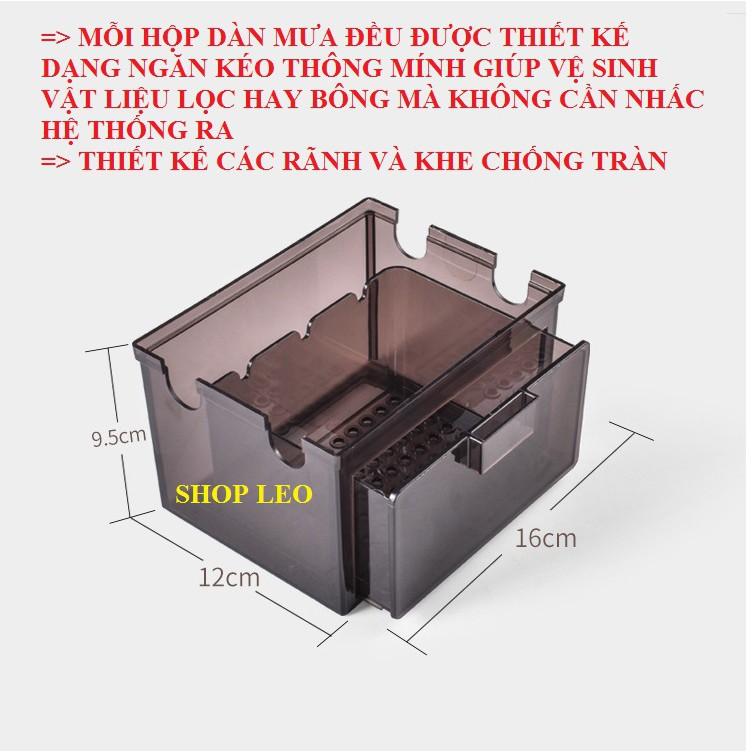 BỘ LỌC DÀN MƯA CHO BỂ 40-50CM - LỌC DÀN MƯA THẾ HỆ MỚI