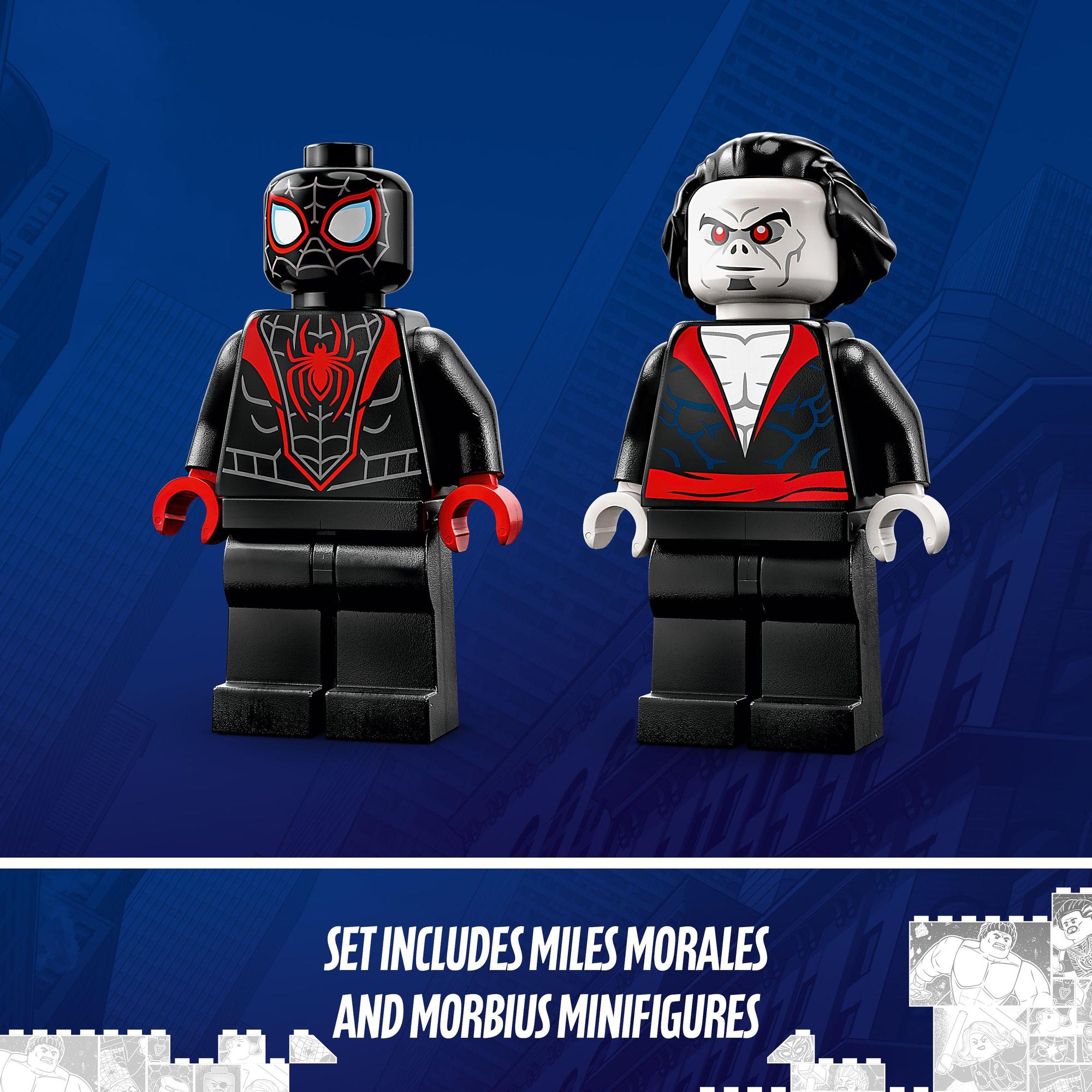 LEGO Superheores 76244 Siêu Xe Của Miles Morales