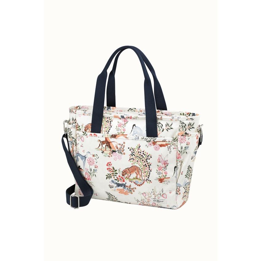 Cath Kidston - Túi du lịch/L Tripper Painted Kingdom - Painted Kingdom - Cream -1041118