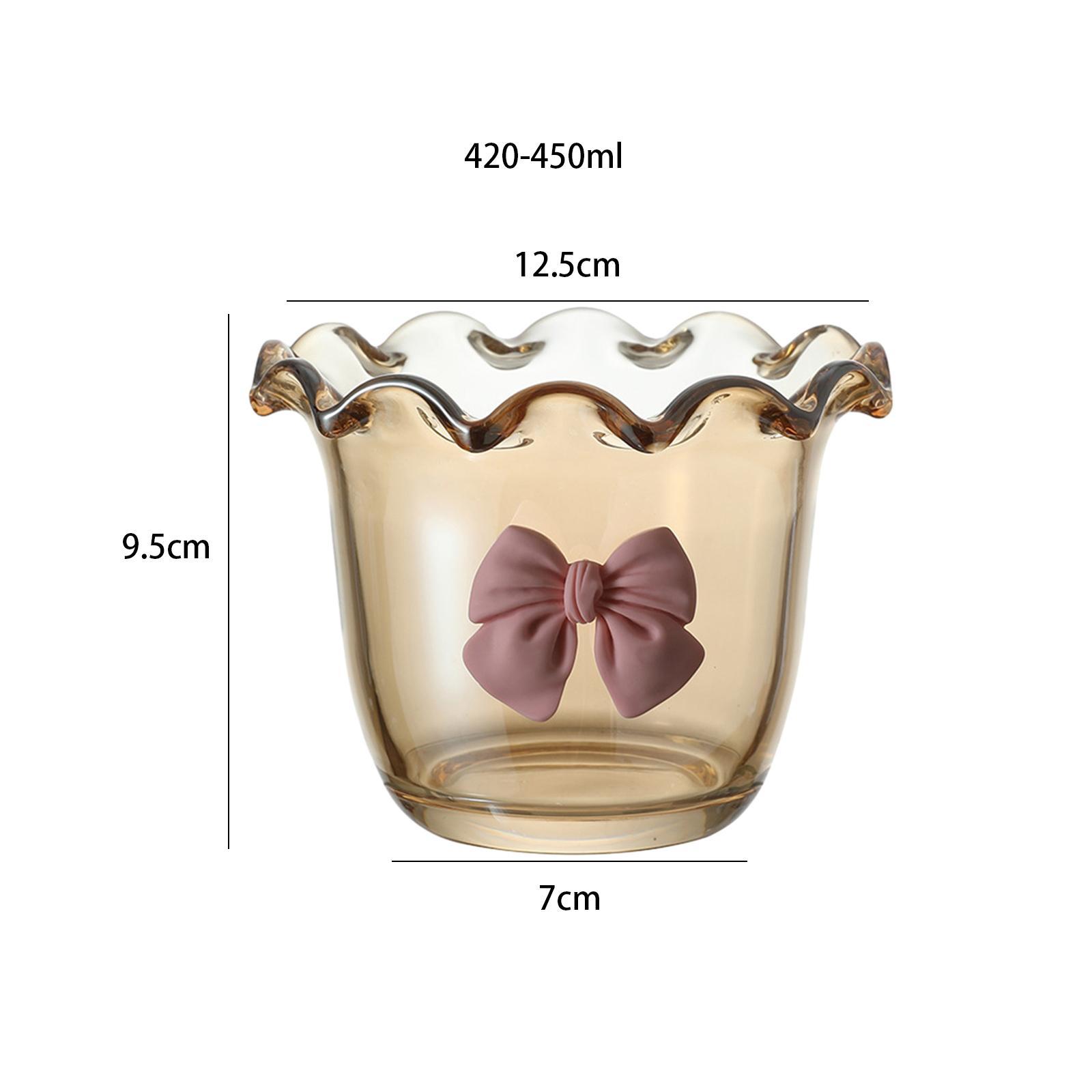 Ice Cream Cups Salad Appetizer Clear Glass Bowls for Coffee Ice Cream Juices