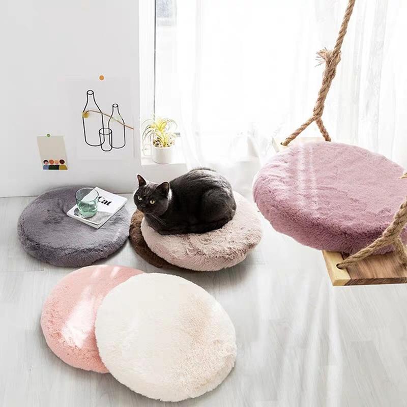 Ins Đệm Tròn Dày Futon Có Thể Giặt Được Đầm Phân Tất Nam Thảm Bay Cửa Sổ Đệm Nhà Lông Đệm Ghế