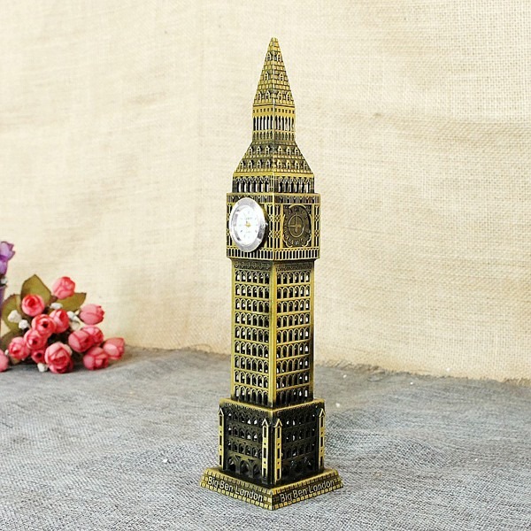 Mô hình đồng hồ Big Ben cao 23 cm - Tháp bigben