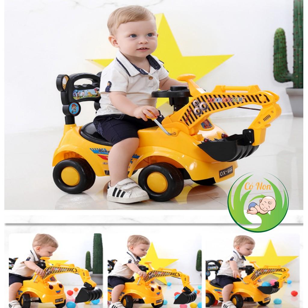 Xe cẩu chòi chân cho bé 1-5 tuổi