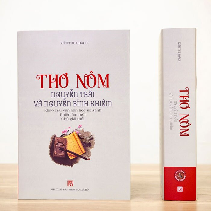 (Bìa Cứng) Thơ Nôm Nguyễn Trãi và Nguyễn Bỉnh Khiêm - Kiều Thu Hoạch - (Bản đẹp bìa cứng có áo)