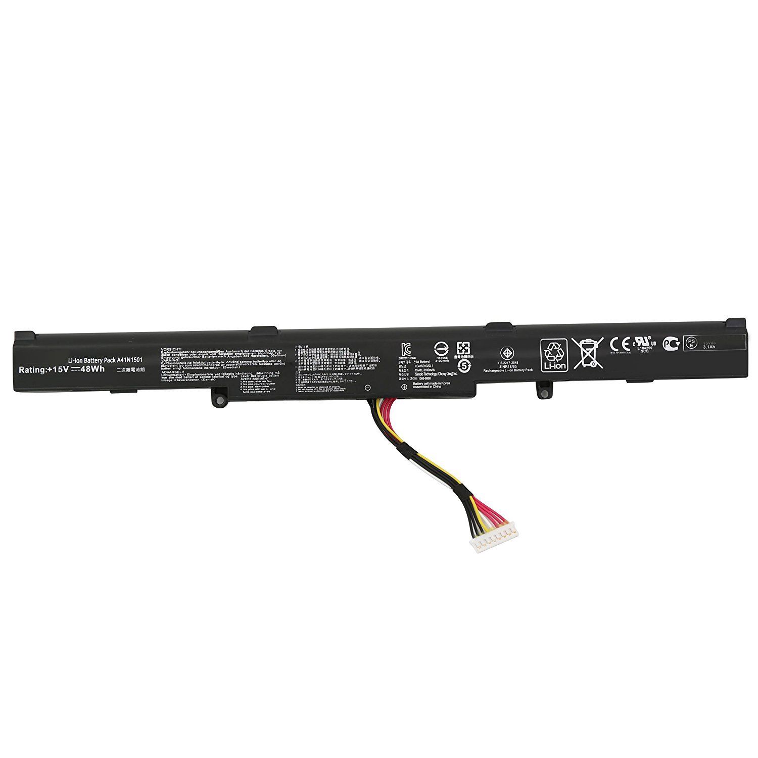 Pin Battery dùng cho ASUS GL752 GL752V GL752VL GL752VW A41N1501