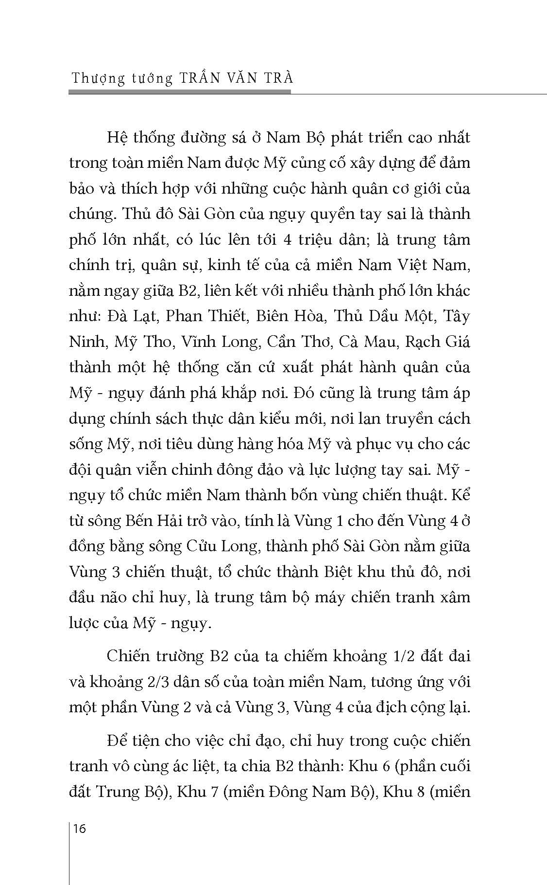 Kết Thức Cuộc Chiến 30 Năm - Thượng tướng Trần Văn Trà