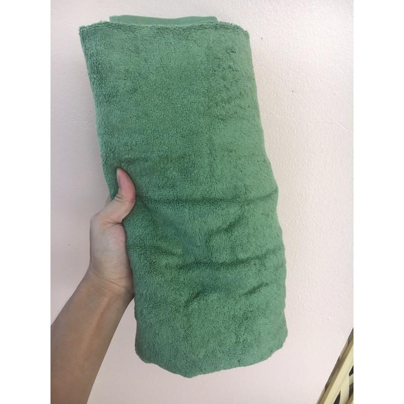 (500gr)Khăn tắm xuất Nhật màu nâu đất 500 gram 70x140 cm 100% cotton siêu dày