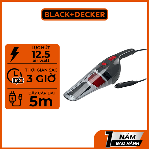 12V  MÁY HÚT BỤI Ô TÔ CẦM TAY BLACKDECKER NV1200AV-B1