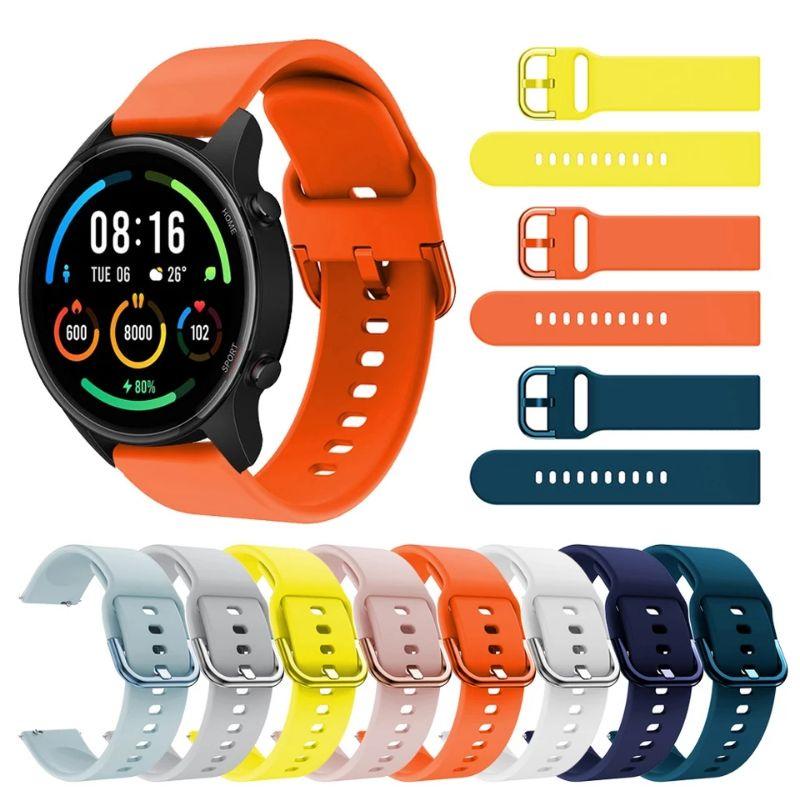 Dây đồng hồ cao su silicon thời trang dành cho Xiaomi Mi watch