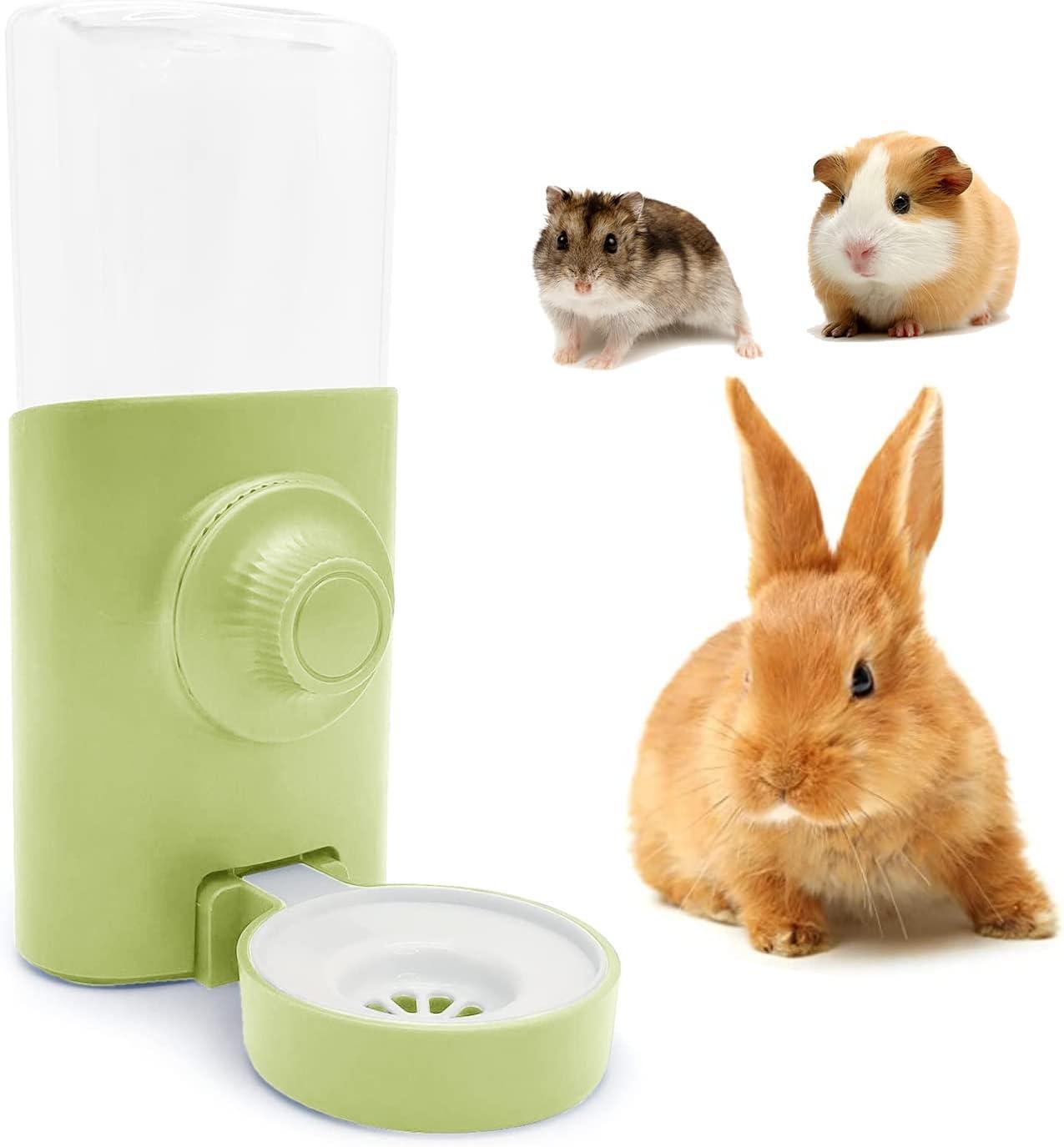 Rabbit Waterer, Hanging Rabbit Waterer Chai Guinea Pig 600ML Bộ nạp Hamster chống nhỏ giọt tự động cho thỏ Chinchilla Guinea Pig Hedgehog Ferrets