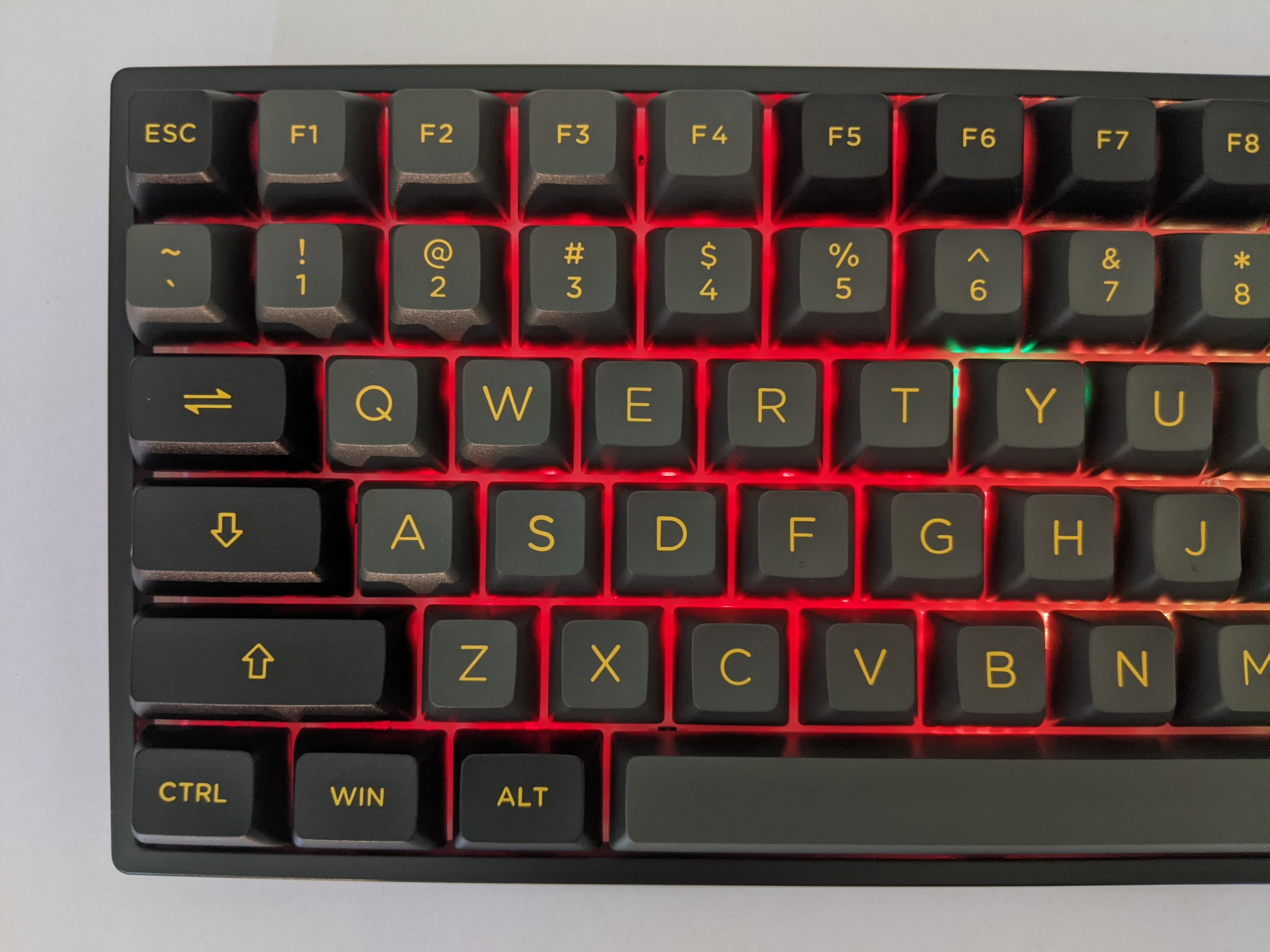 Bàn phím cơ không dây AKKO 3084B Plus Black Gold _Mới, Hàng chính hãng