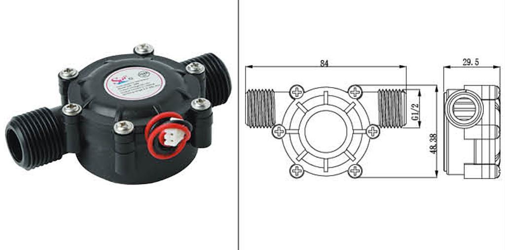 DC 12V Hydroelectric Power Micro-hydro Generator Portable  DIY