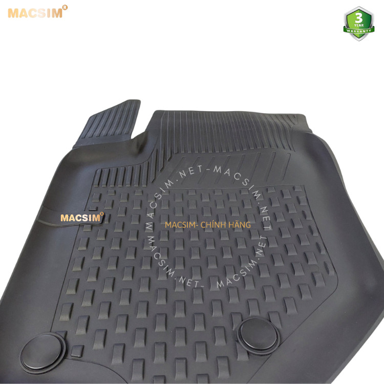Thảm lót sàn ô tô nhựa TPE Silicon  Peugoet 2008  Nhãn hiệu Macsim