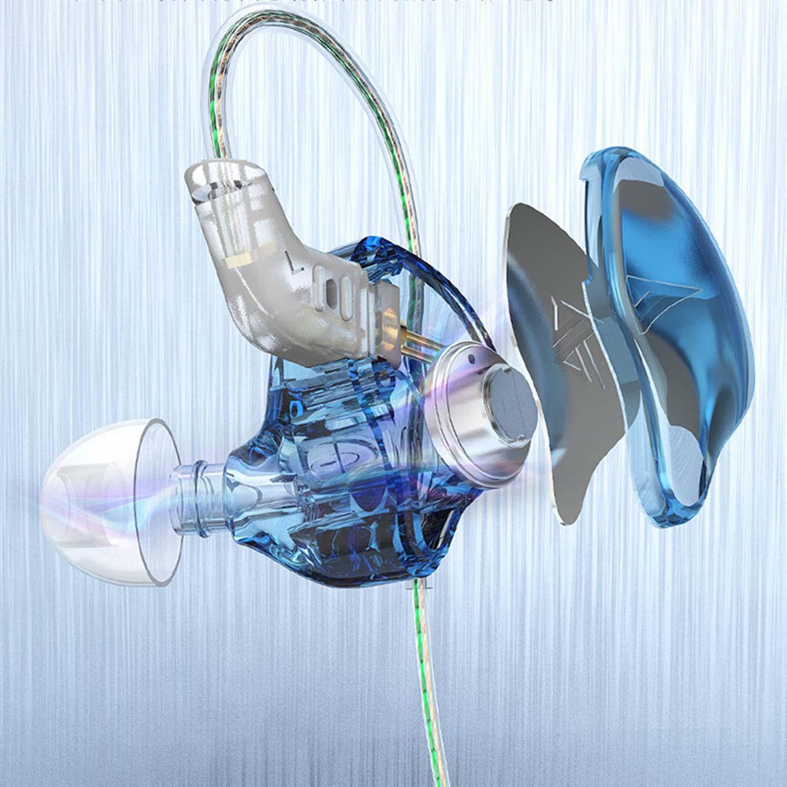 3.5mm Wired Earphones Noise Cancelling 10mm Moving Unit