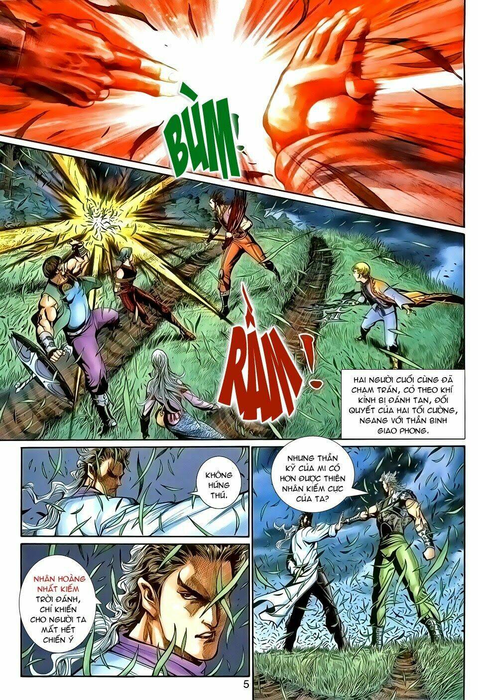 thần binh tiền truyện 1 - đỉnh phong tuyệt chiến chapter 5 5
