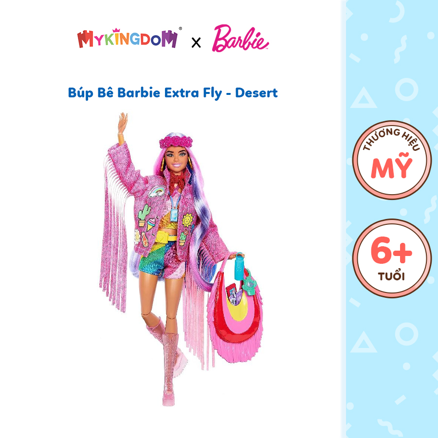 Đồ Chơi Búp Bê Extra Fly - Desert BARBIE HPB15/GRN27