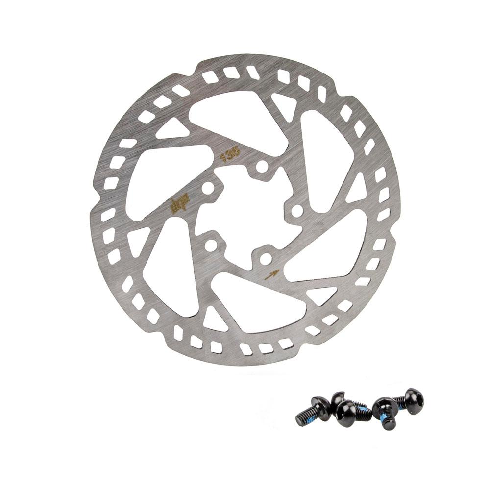 Phanh Đĩa Rotor Bằng Thép Không Gỉ Với 5 Bu Lông Tương Thích Với Xe Tay Ga Điện Pro / Pro2 Xe Máy Điện 135Mm