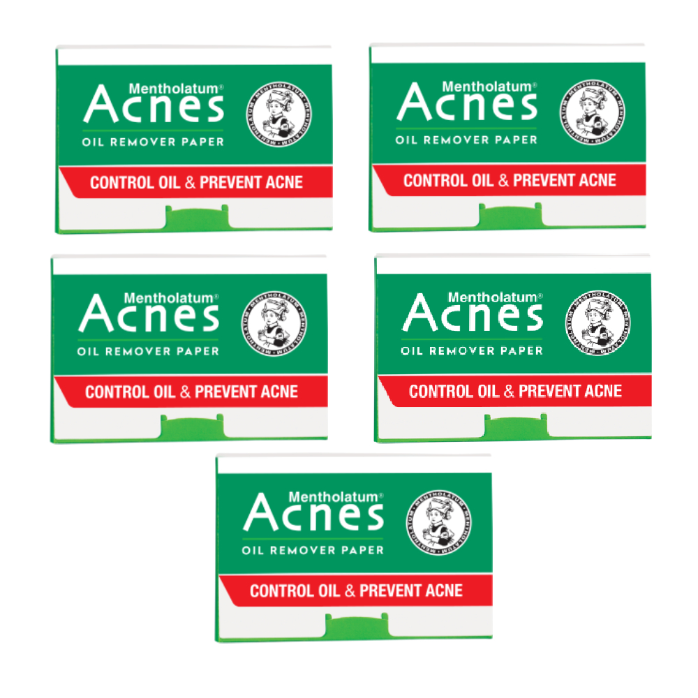 Combo 5 Giấy Thấm Dầu Acnes Oil Remover Paper (100 tờ)