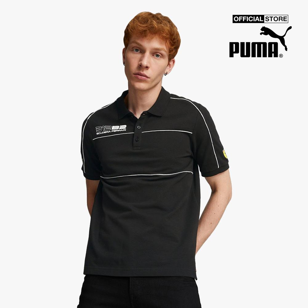 PUMA - Áo polo nam ngắn tay Scuderia Ferrari Race 535835-01